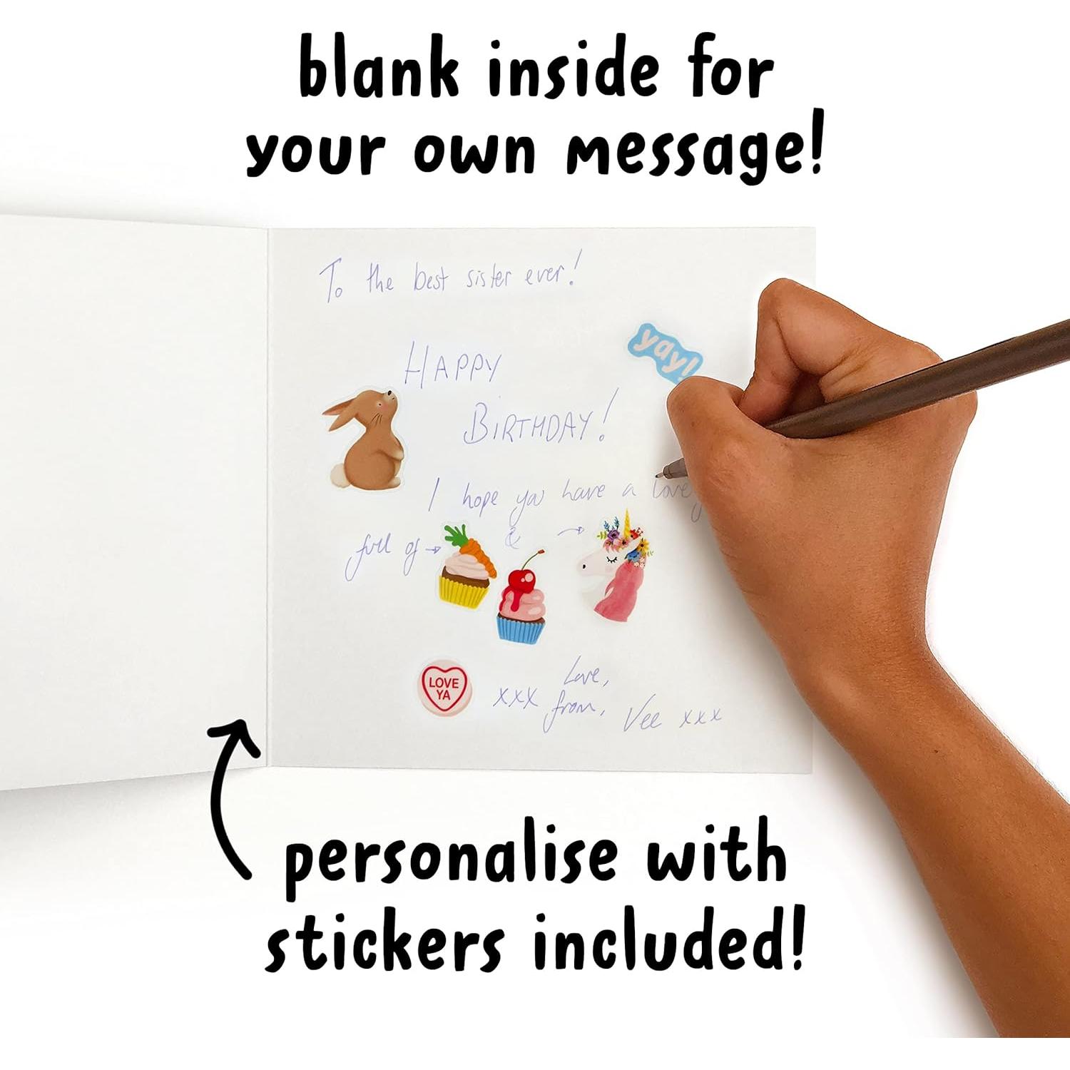 Tarjeta de Cumpleaños Central 23 para Niños 2 Años - Criaturas Marinas