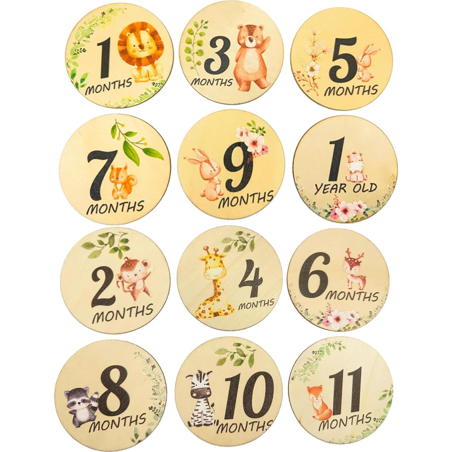Calendario de Memoria Bebé Monking JNC01 con Stickers y Tarjetas