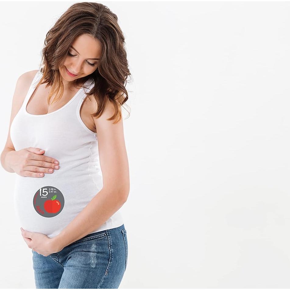 Calcomanías de Embarazo Bebon - 40 Hitos Semanas 5 a 40