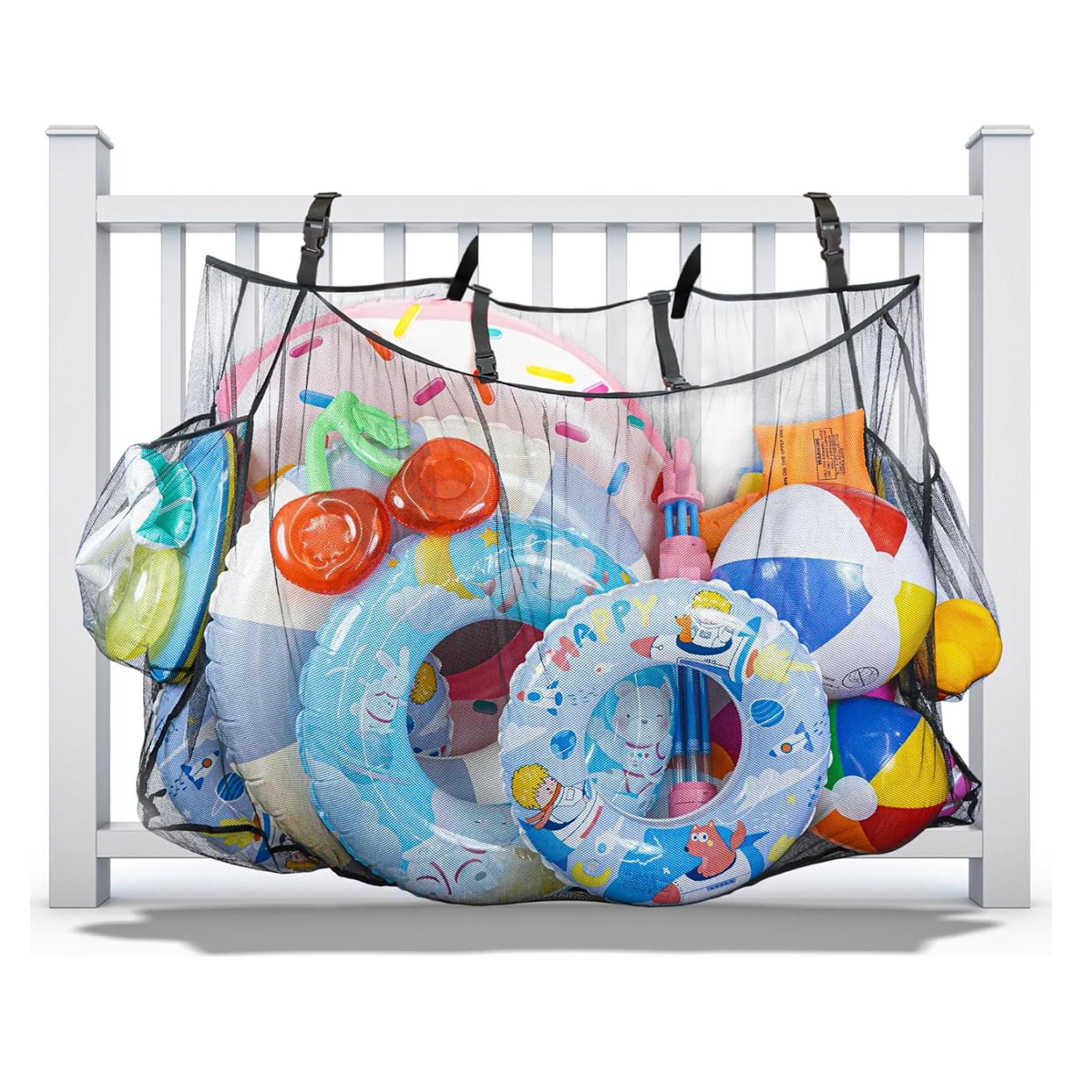 Organizador de Almacenamiento para Flotadores de Piscina DECORSWITH 160x36x90cm
