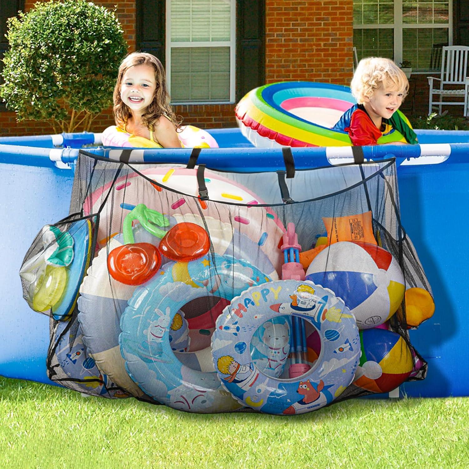 Organizador de Almacenamiento para Flotadores de Piscina DECORSWITH 160x36x90cm