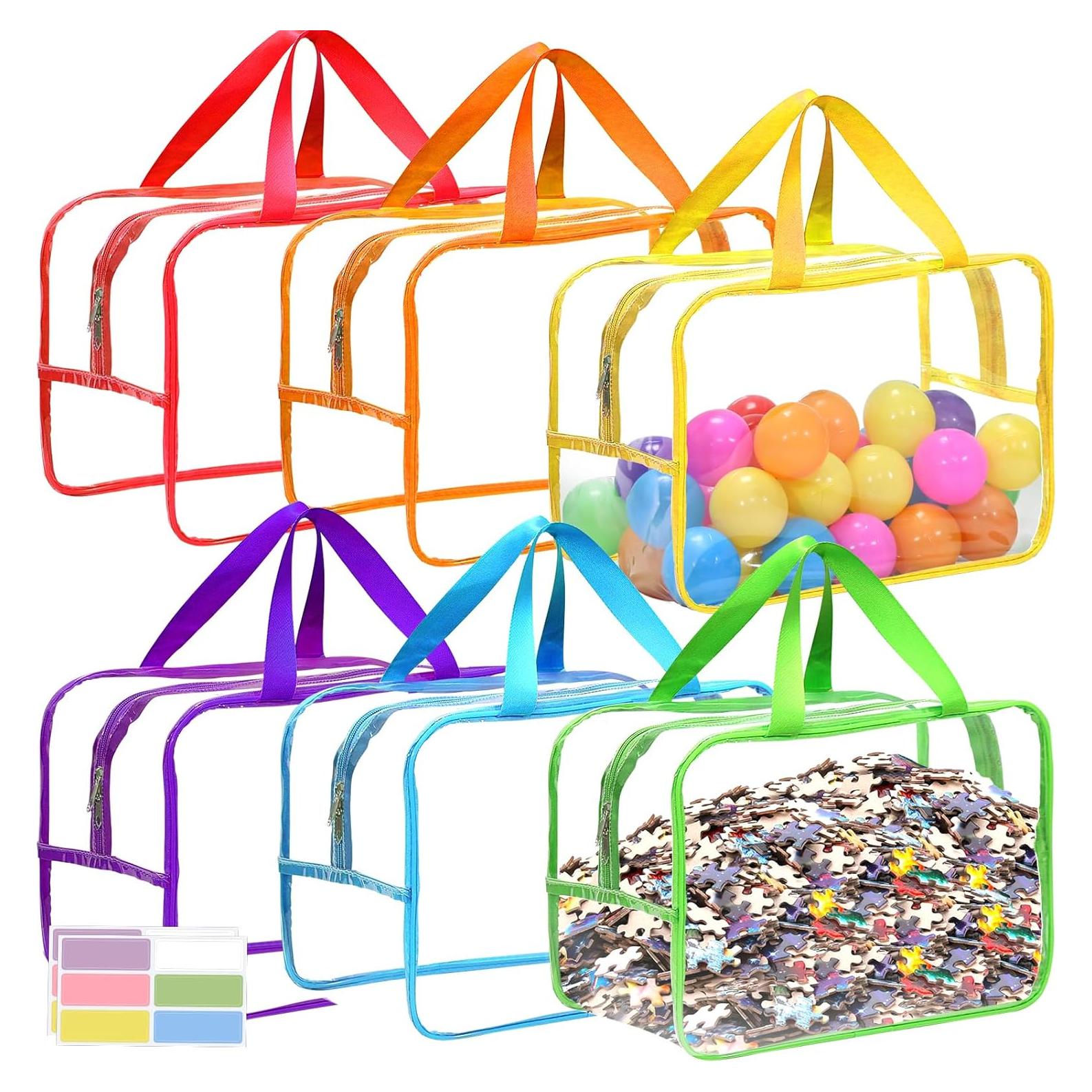 Bolsas de Almacenamiento de Juguetes Extra Grandes clbutge 6 Pcs