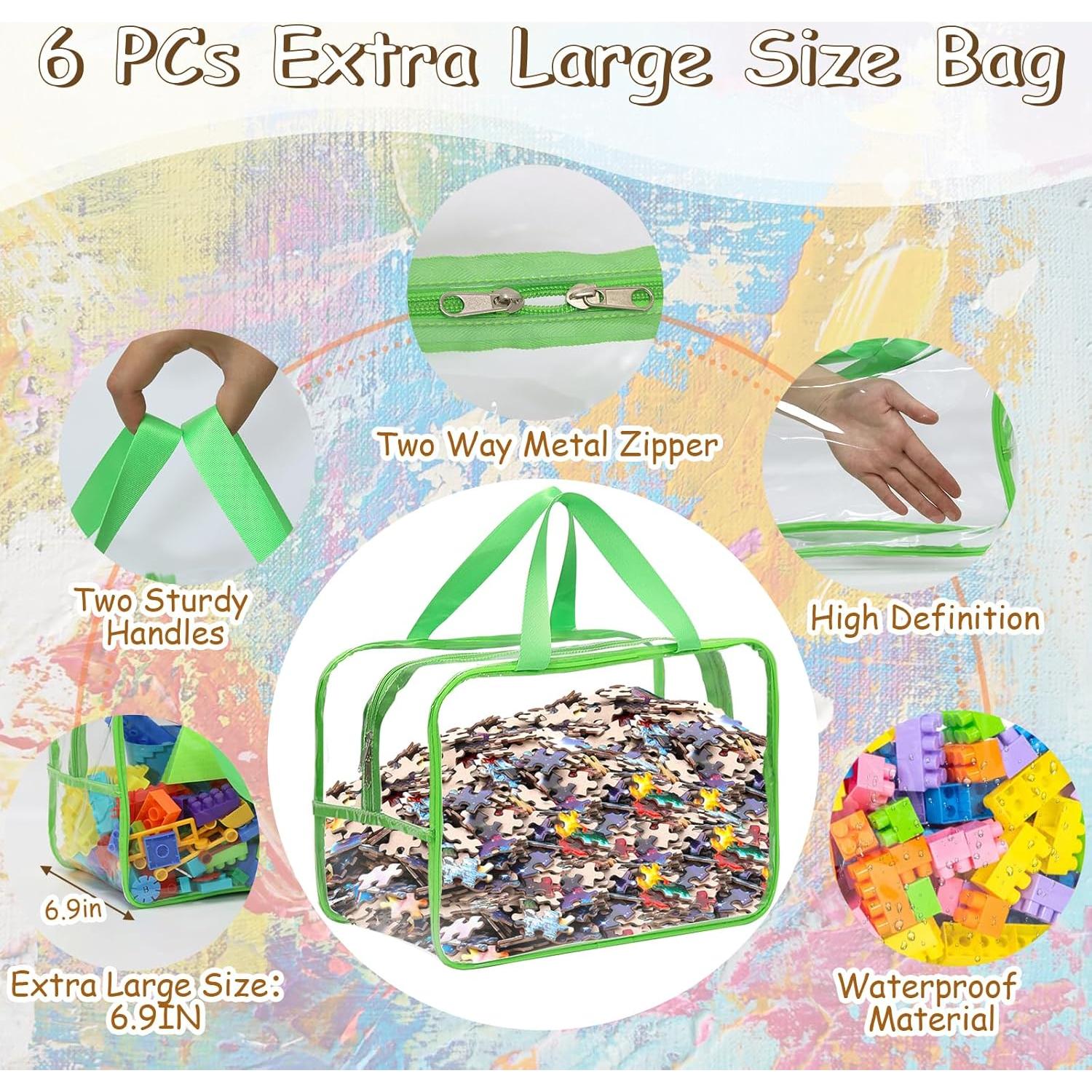 Bolsas de Almacenamiento de Juguetes Extra Grandes clbutge 6 Pcs