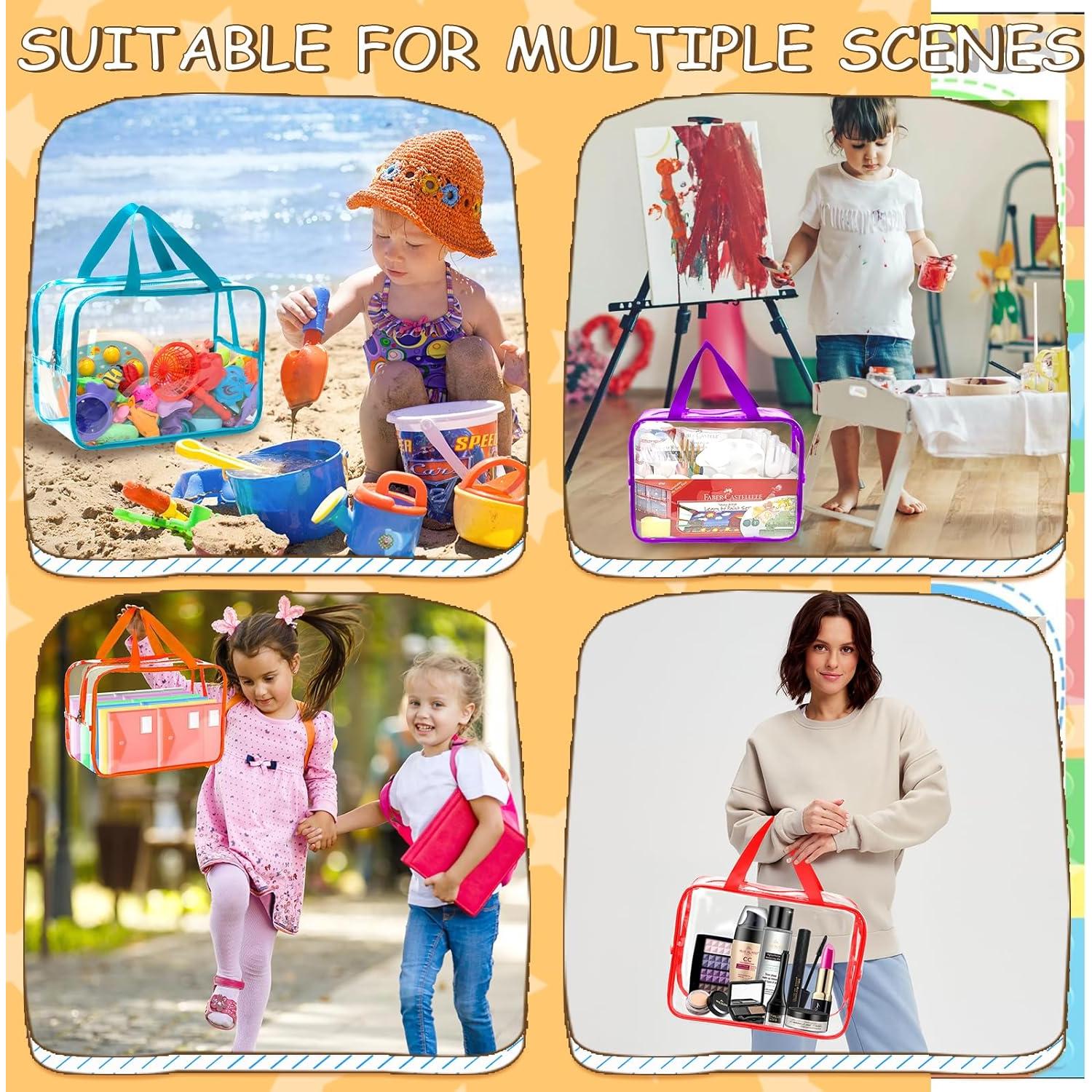 Bolsas de Almacenamiento de Juguetes Extra Grandes clbutge 6 Pcs