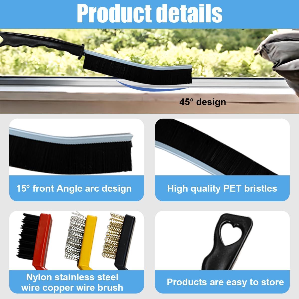 Juego de Cepillos de Limpieza de Auto DUSCOKE 11PCS Accesorios