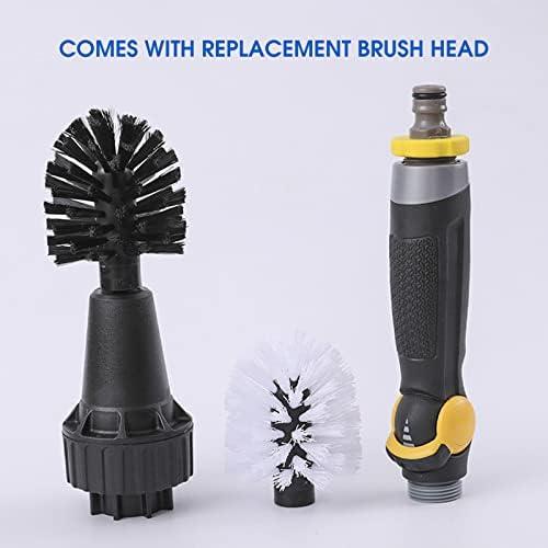 Cepillo de limpieza de llantas HEEPDD con conexión a manguera