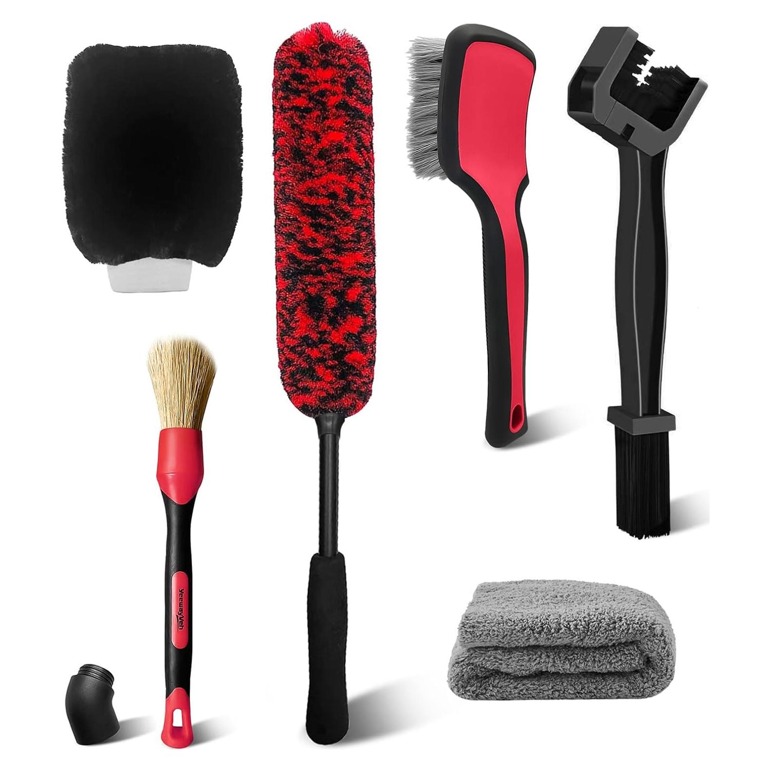 Kit de Limpieza de Motocicleta YeewayVeh 6 Piezas