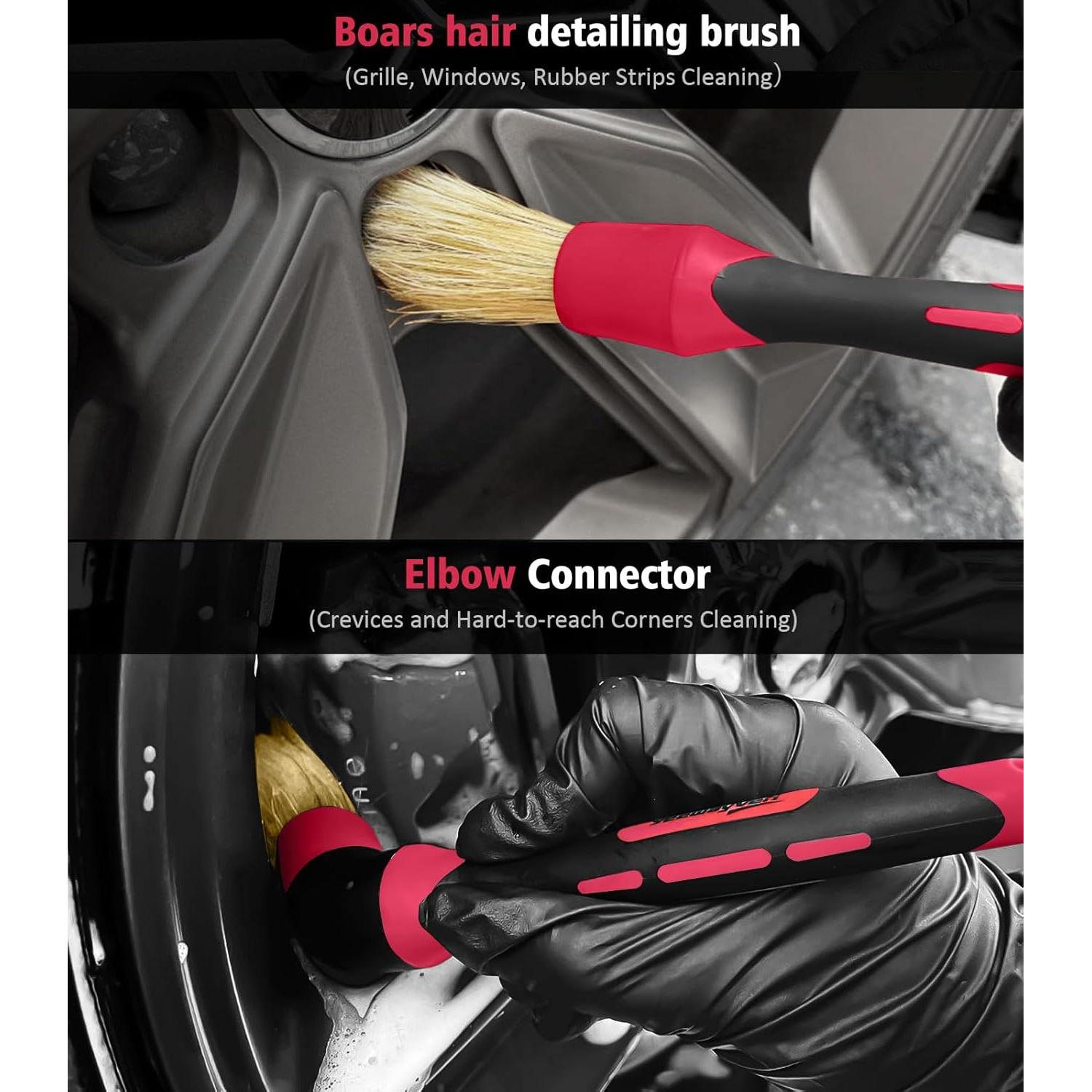 Kit de Limpieza de Motocicleta YeewayVeh 6 Piezas