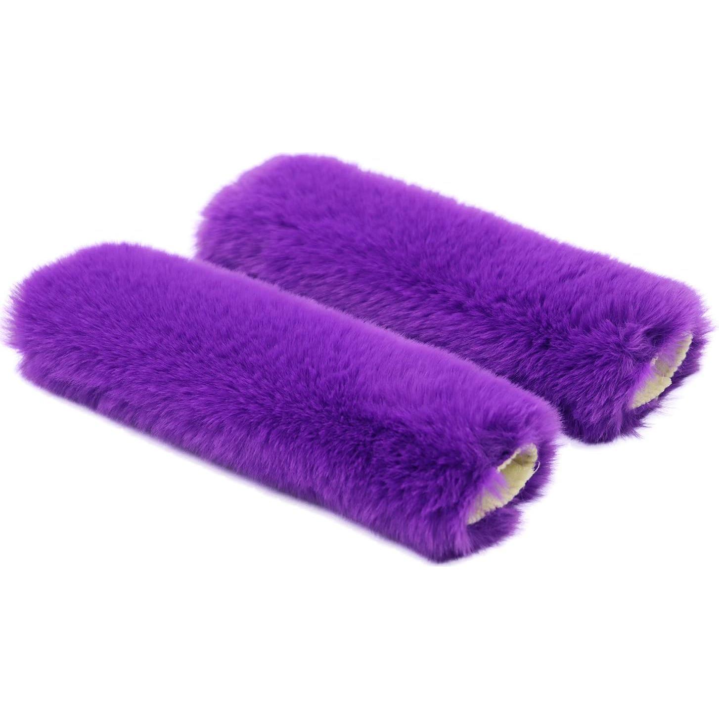 Set Funda de Volante Pinbola 5 Piezas Lana Sintética 36-38cm Púrpura