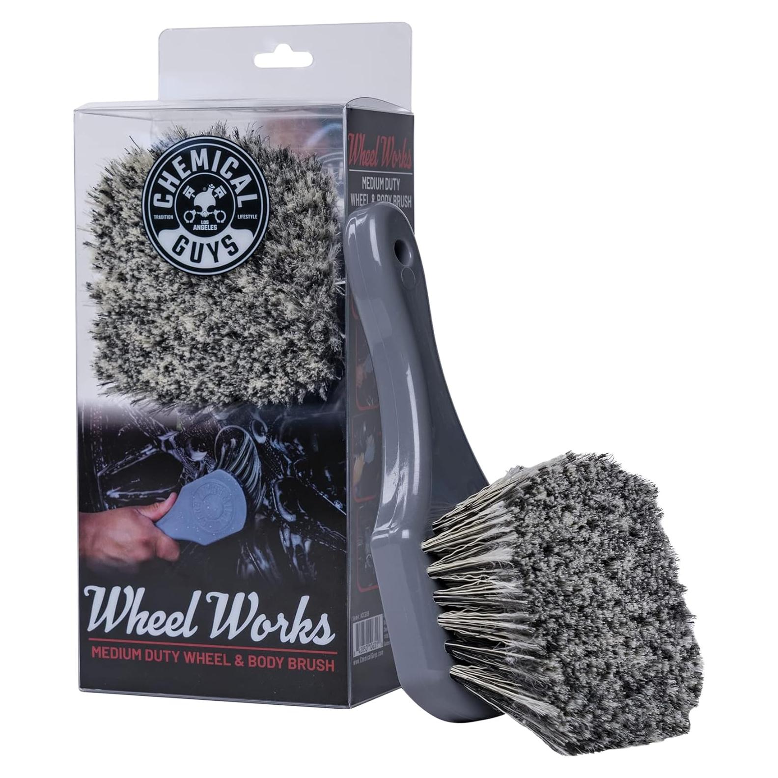 Cepillo de Ruedas y Carrocería Chemical Guys ACCG09 - Cerdas Suaves