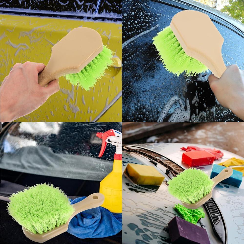 Juego de Cepillos de Limpieza Vidspl para Llantas y Neumáticos