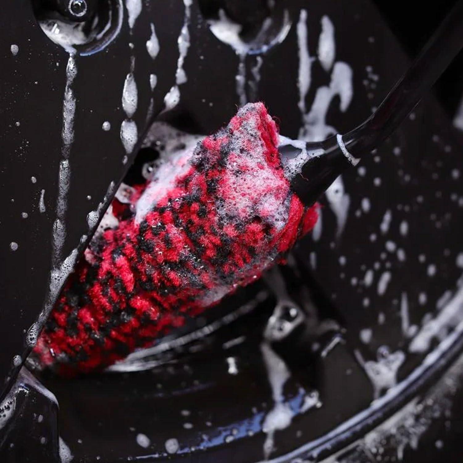 Cepillo para Limpiar Neumáticos Ethos - Nylon Ergonómico 238g