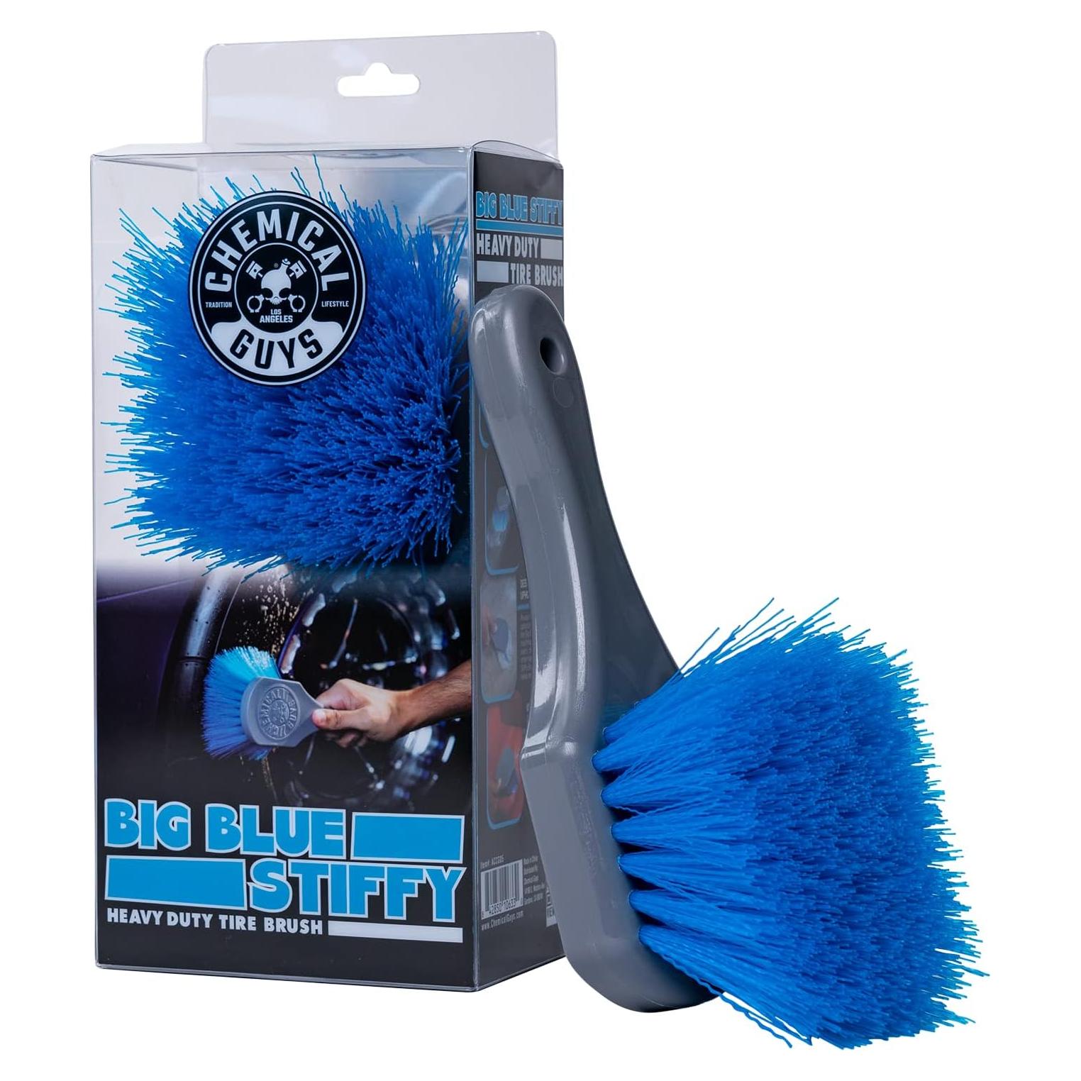 Cepillo de Neumáticos Big Blue Stiffy Chemical Guys - Azul