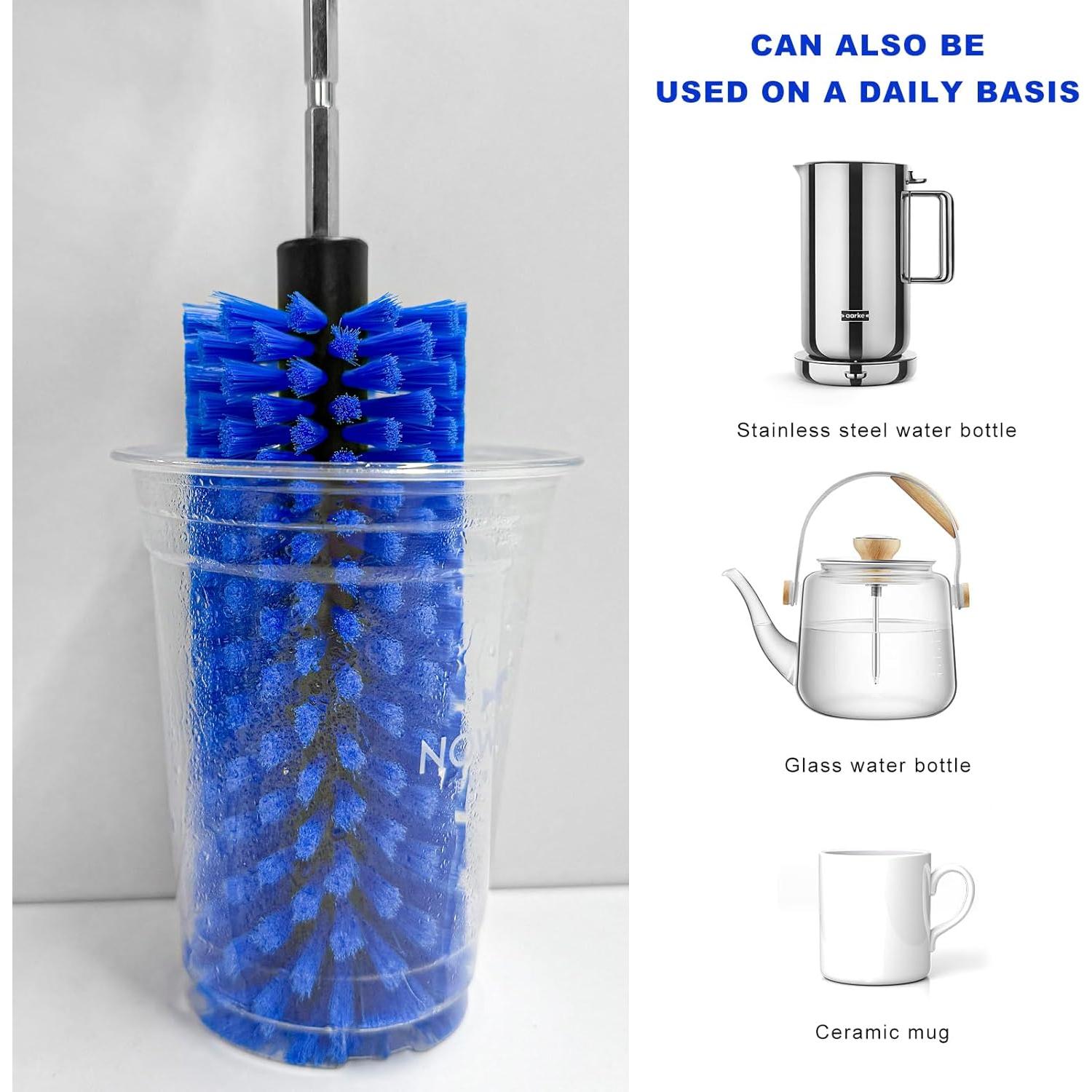 Cepillo de Taladro MUQIDA para Ruedas de Coche, 25x6 cm