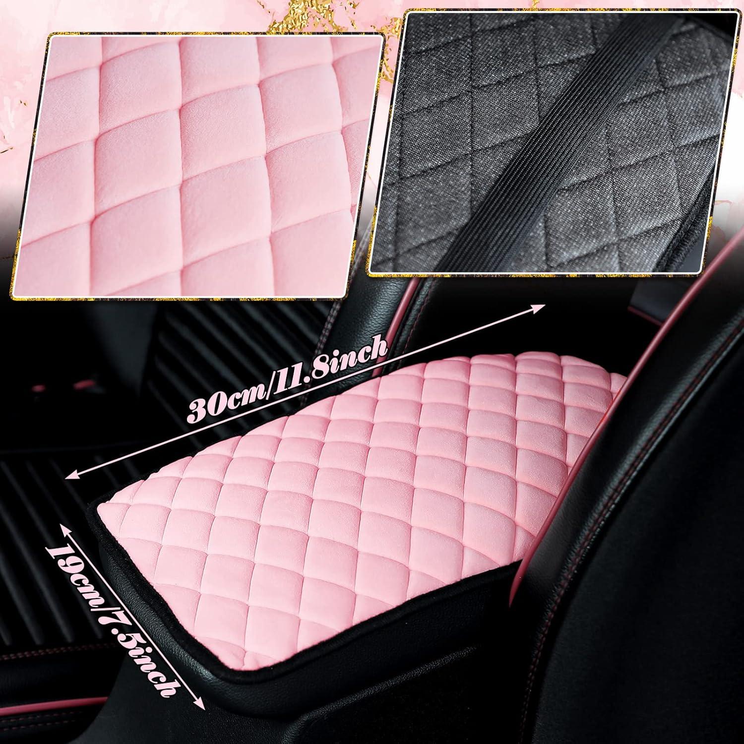 Conjunto de Accesorios de Coche Tallew Rosa 8 Piezas