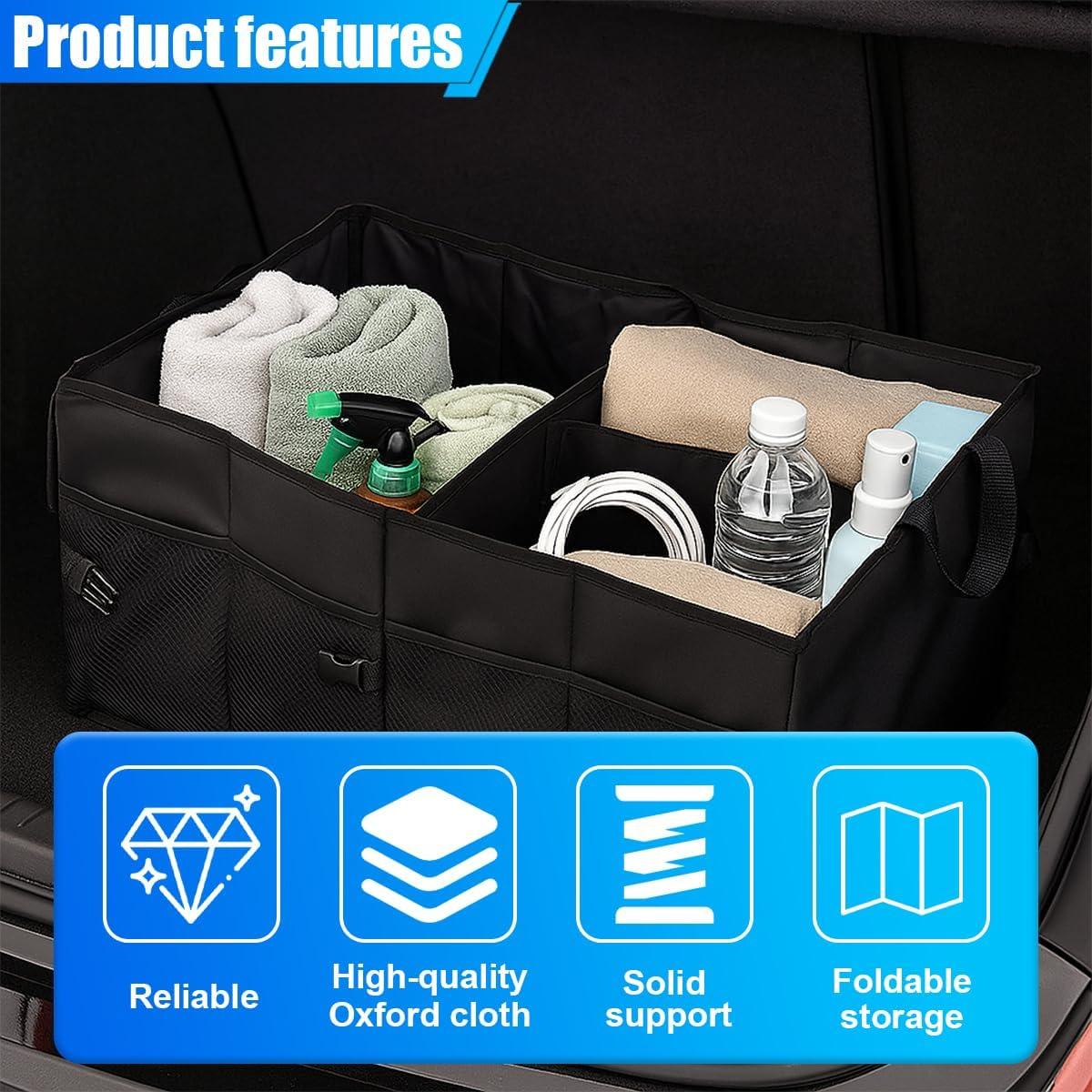 Organizador de Maletero ZIMISI Negro 53x38x25.5 cm Impermeable