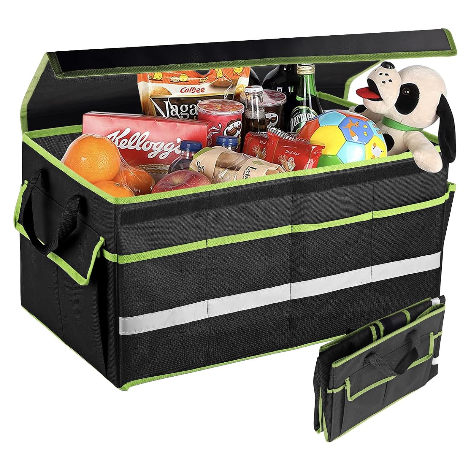 Organizador de Maletero de Coche EYPINS 50L Plegable Impermeable