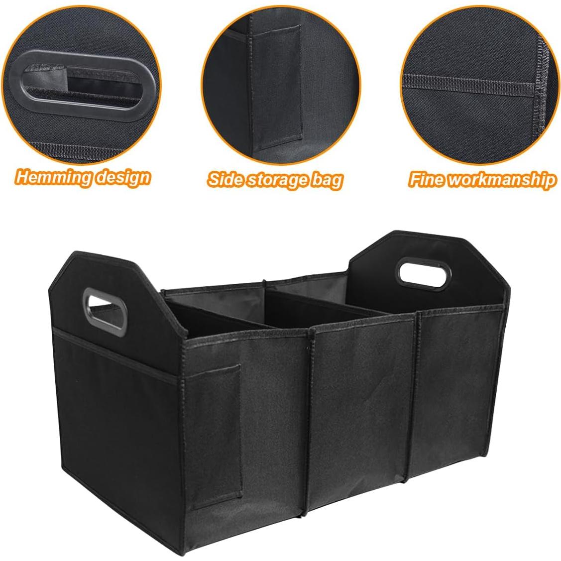 Organizador de Maletero KHGUZ 42L Plegable Impermeable Negro