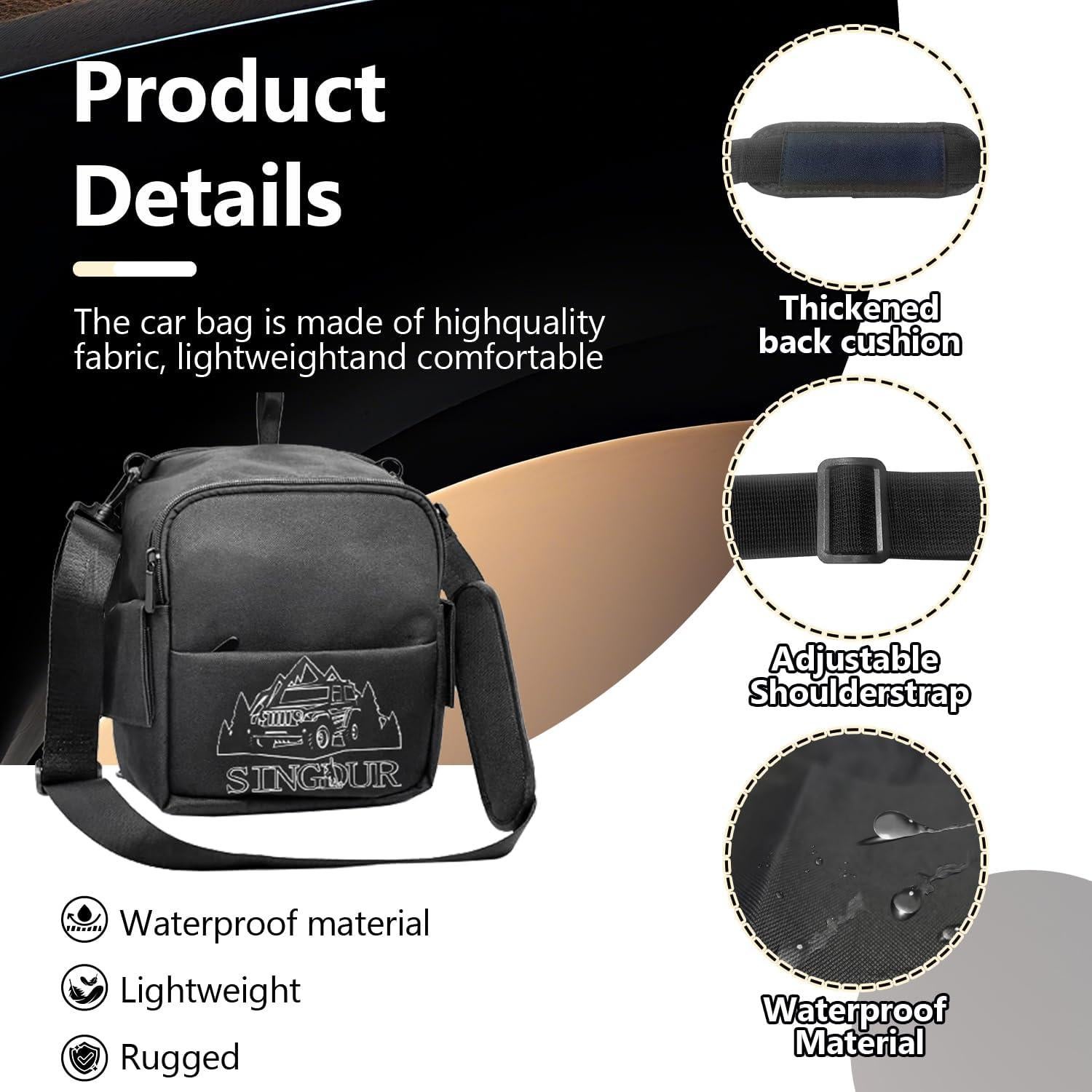 Mochila Multifuncional Singdur para Toyota RAV4 2019-2025