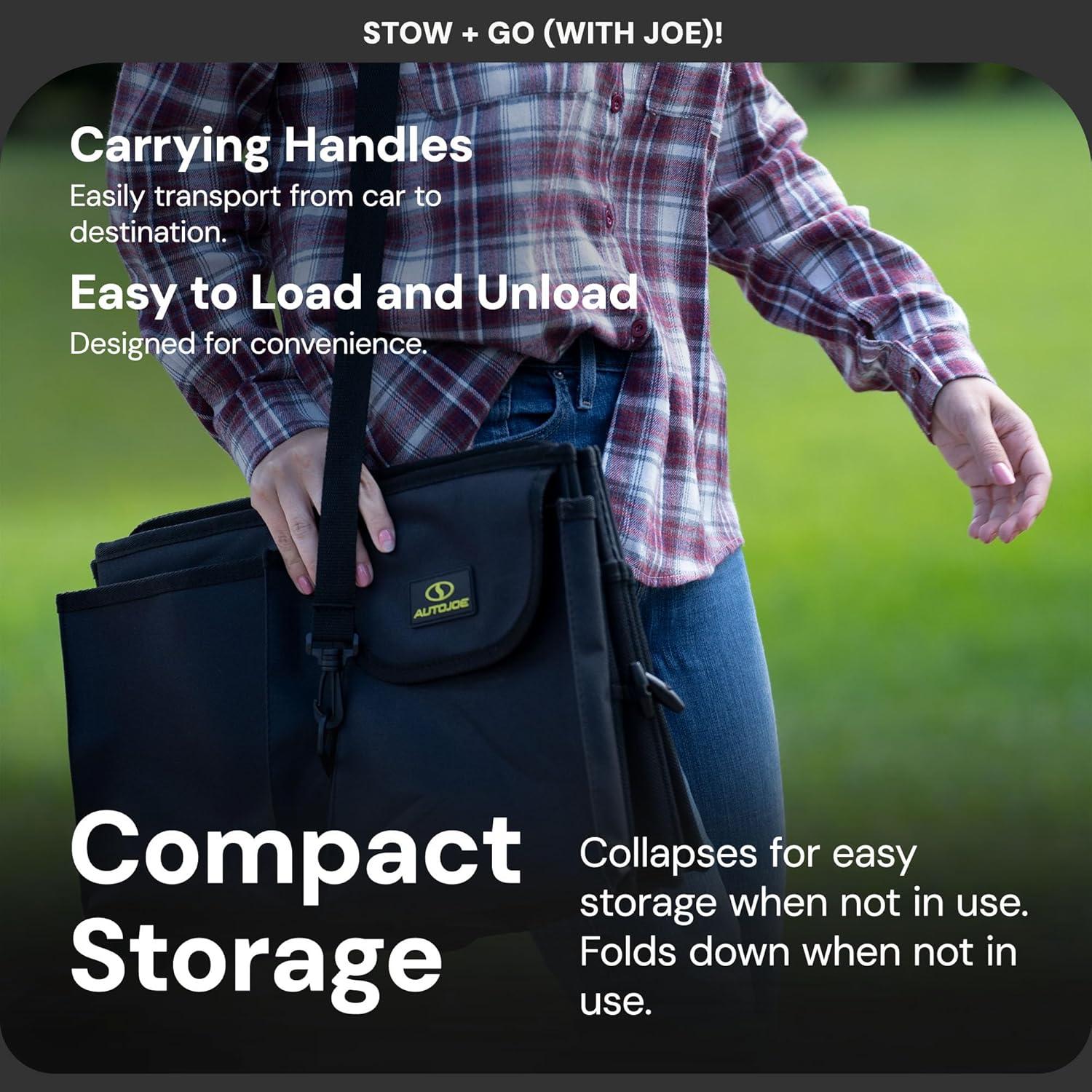 Organizador Plegable de Maletero Auto Joe ATJ-CTSO-BLK Negro