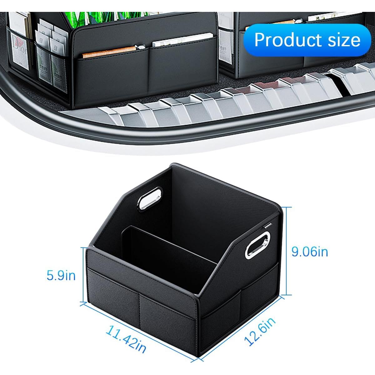 Organizador de Maletero de Coche Sandfren Plegable 6 Compartimentos