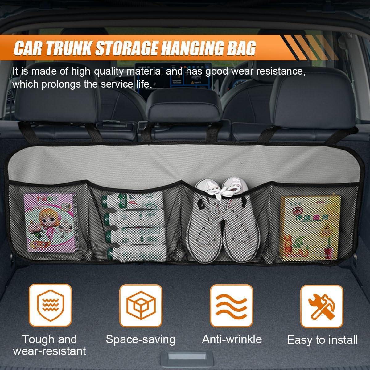 Organizador de Maletero de Coche GAOLAOSY Plegable Impermeable 88.5x36 cm