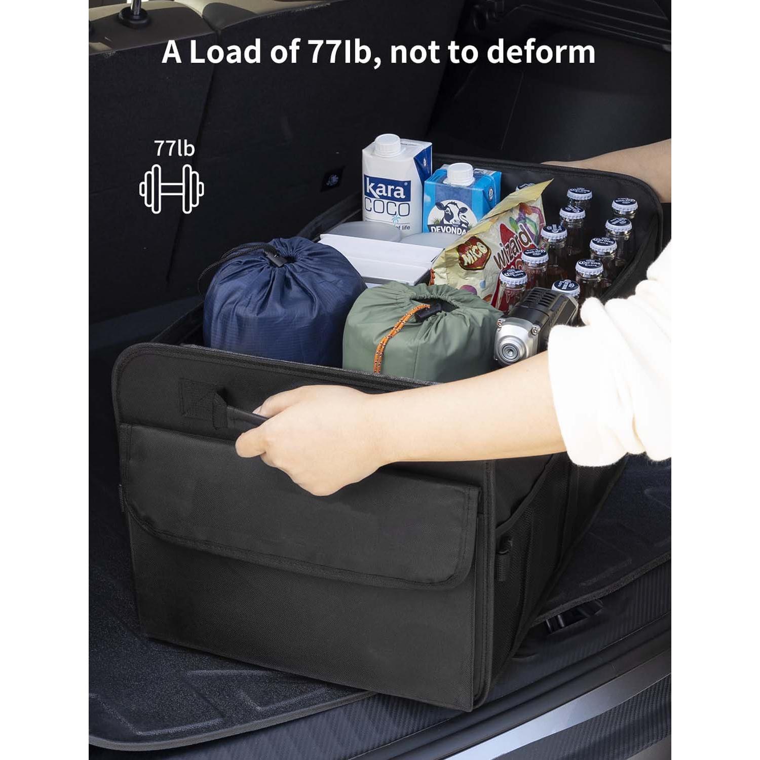 Organizador de Maletero para SUV Genérico 72L Plegable Negro