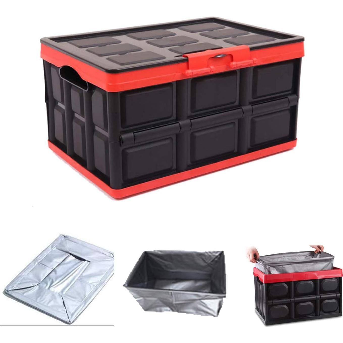 Caja de Almacenamiento Plegable KINGCAV 30L 2 Piezas