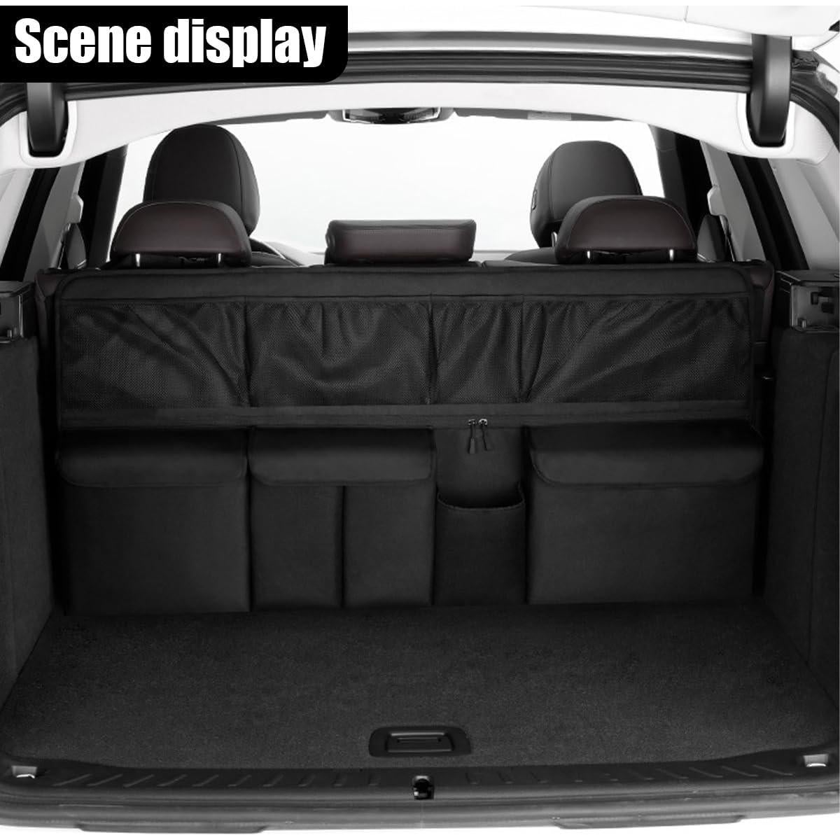 Organizador de Maletero UHANBUT para Coche Negro 105x53.5cm