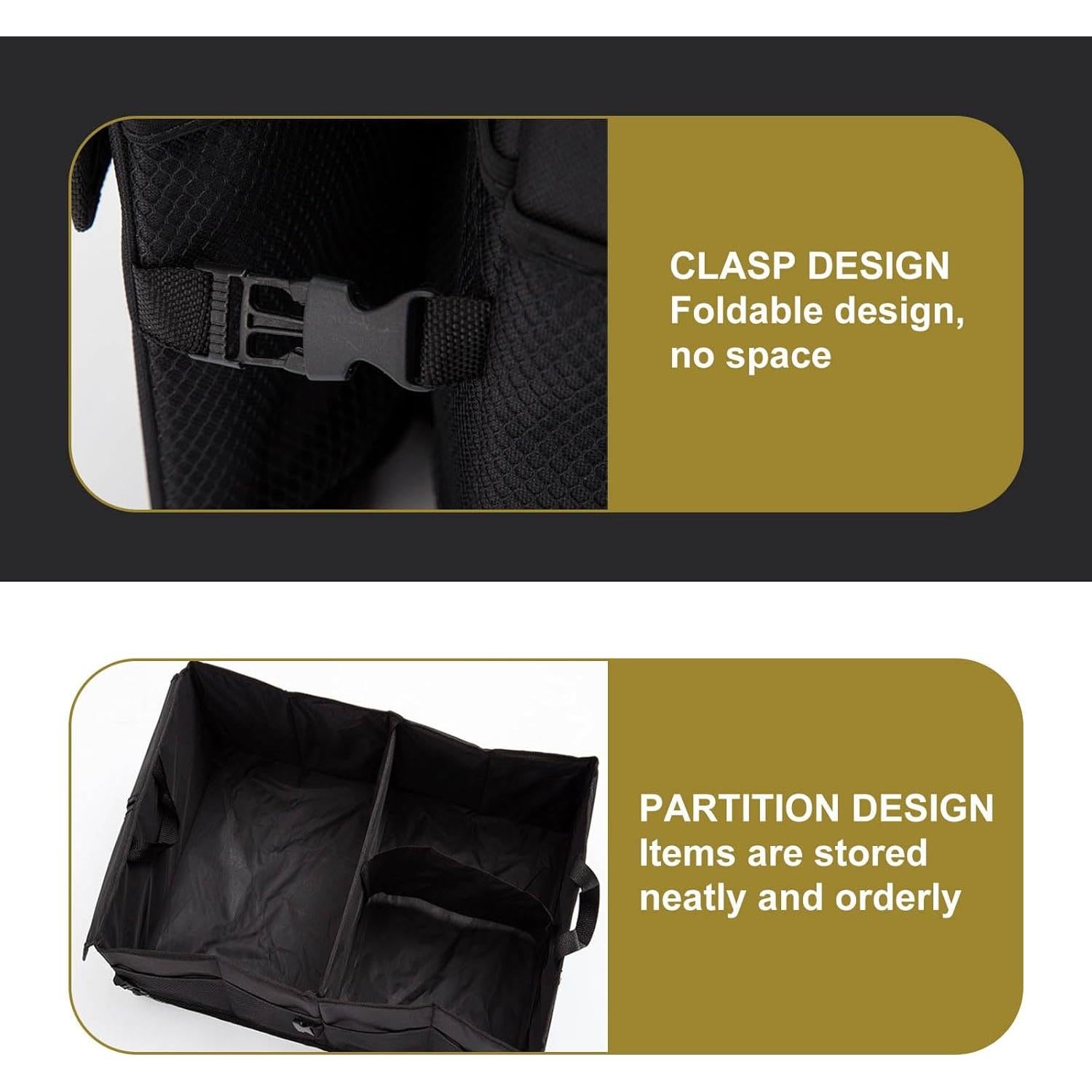 Bolsa de Almacenamiento para Maletero de Coche getfay 560x390x265mm