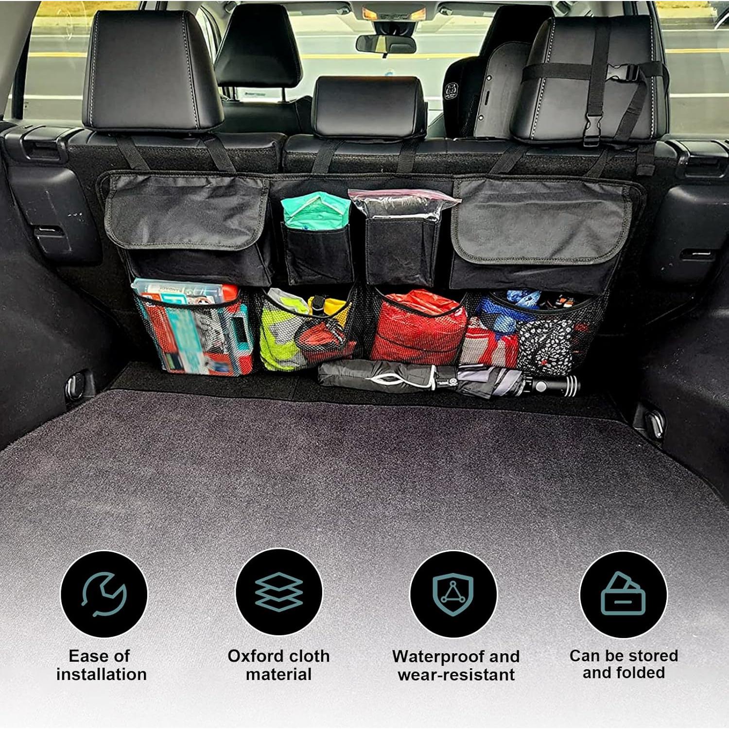 Organizador de Maletero de Coche Ferianl 90x46 cm Plegable
