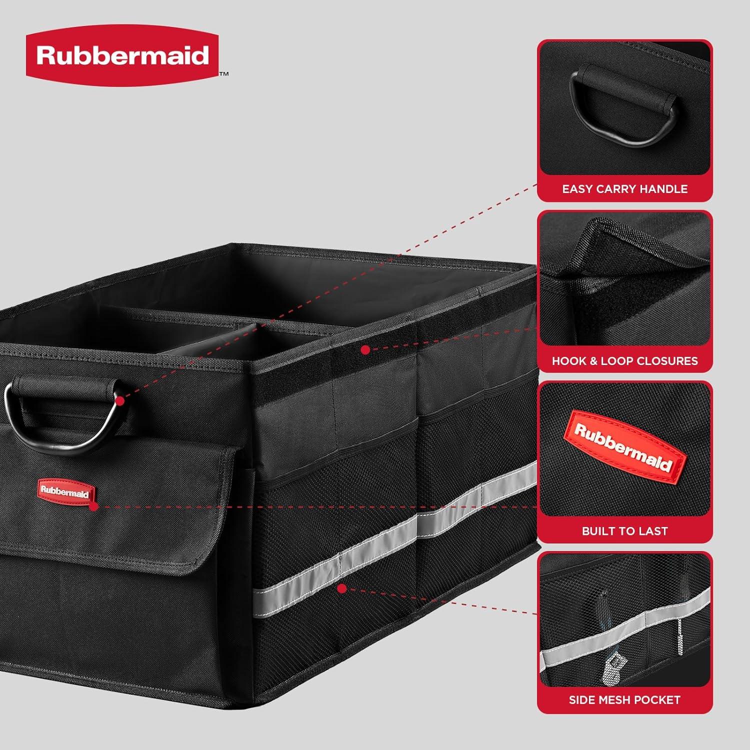 Organizador de Maletero Plegable Rubbermaid 59x32.9x30 cm
