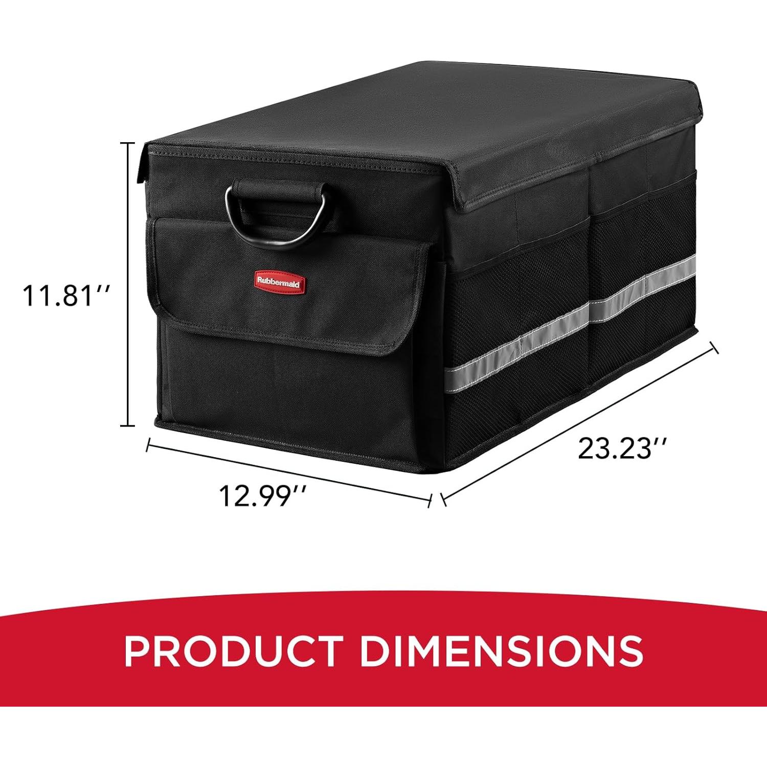 Organizador de Maletero Plegable Rubbermaid 59x32.9x30 cm
