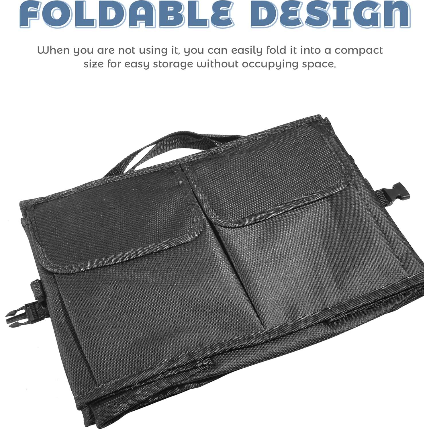 Organizador de Maletero de Coche UNLRAE 2891CWX001 Plegable 56x40x26cm