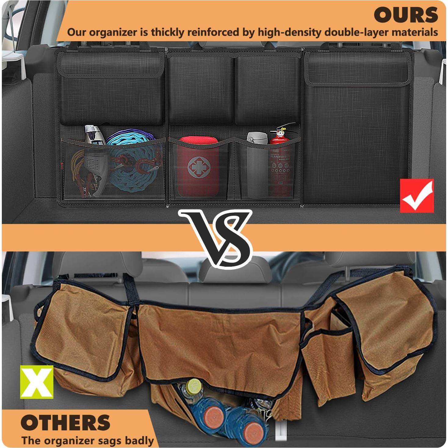 Organizador de Maletero de Coche FINPAC 45.7x95.6cm Impermeable