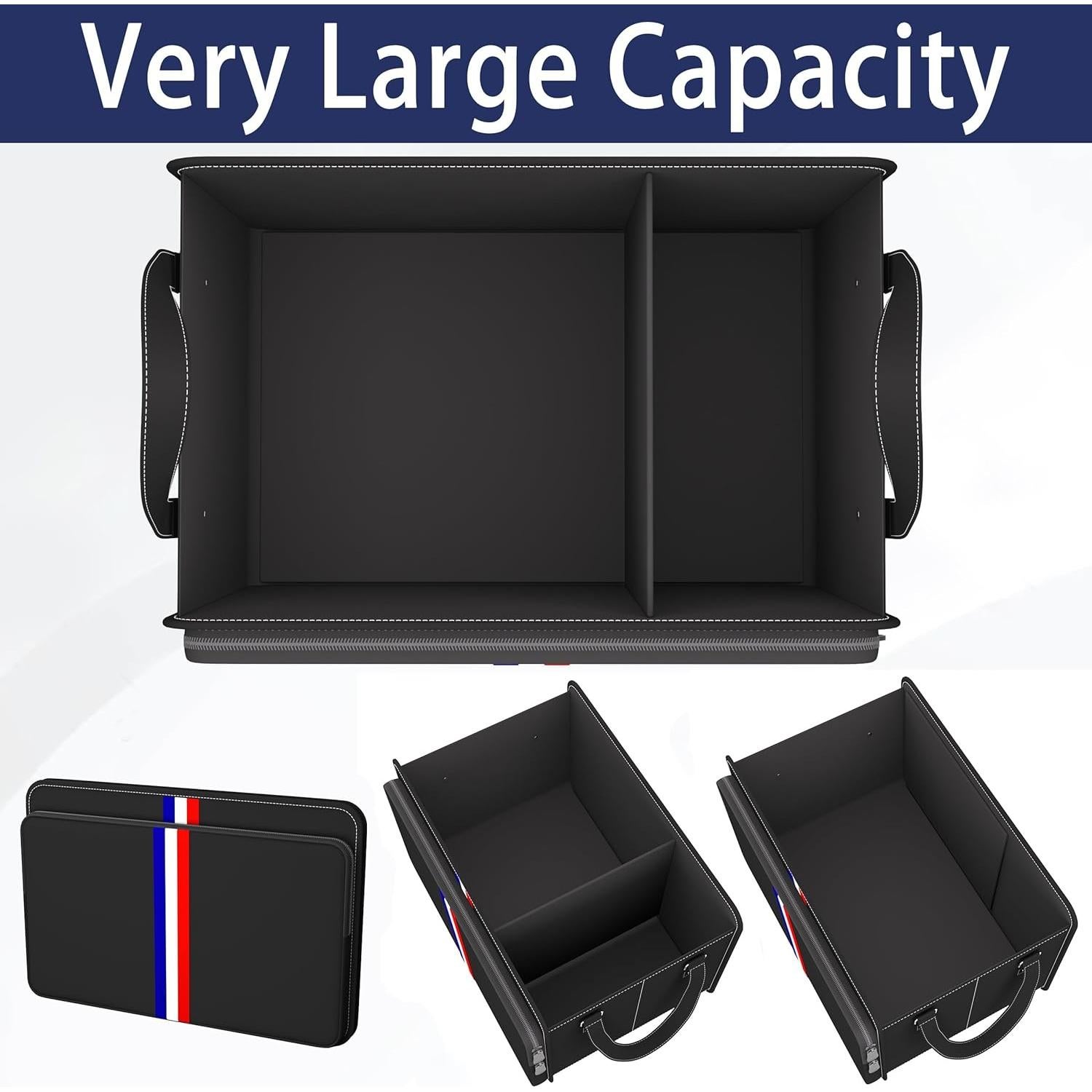 Organizador de Maletero Homeve Impermeable Plegable 3 Compartimentos