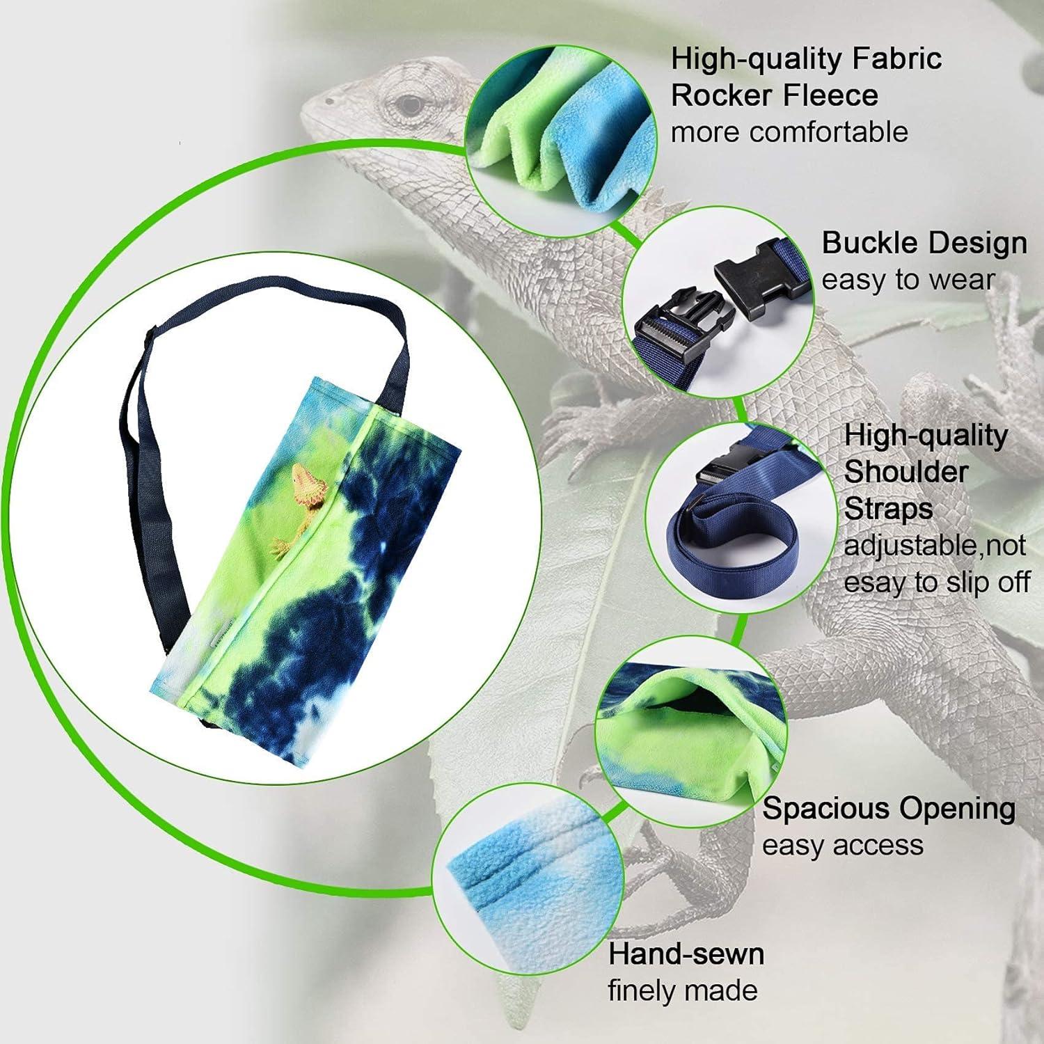 Transportador de Reptiles LIKZINWA Verde Azulado 43cm