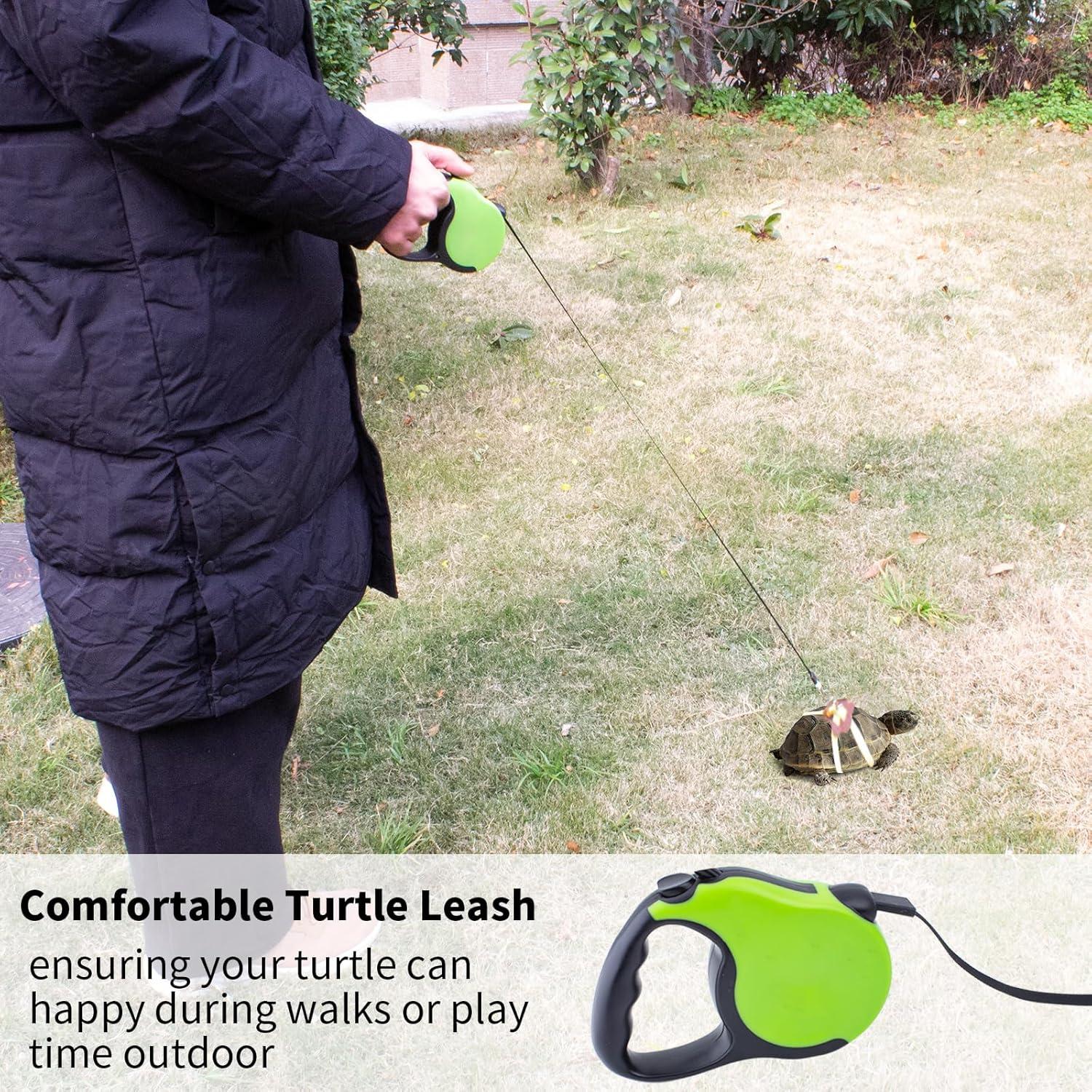 Correa Retráctil para Tortuga OOXYG con Arnés Ajustable