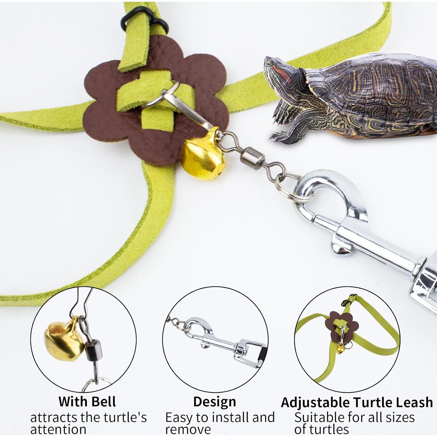 Correa Retráctil para Tortuga OOXYG con Arnés Ajustable