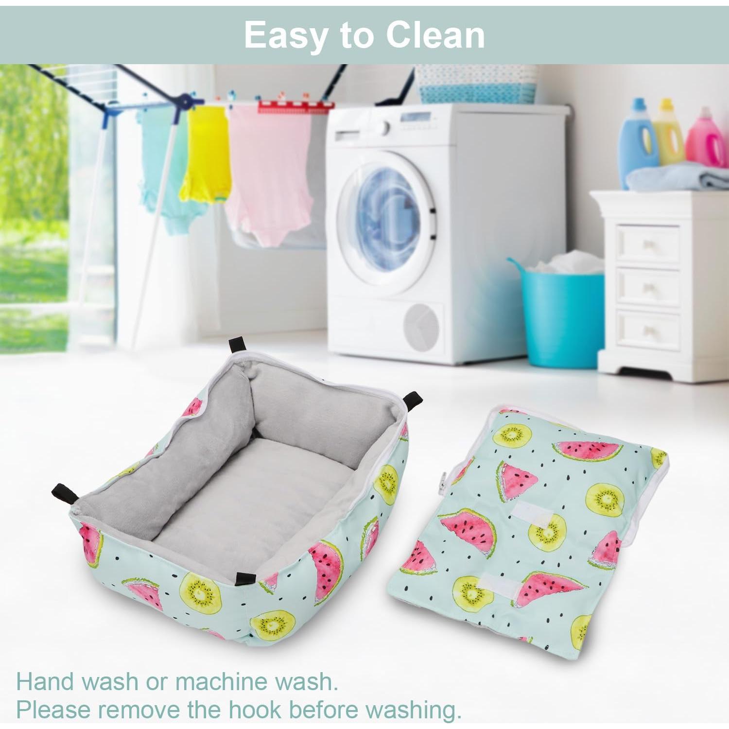 Cama para Hámster Wontee Verde 30x20x12 cm - Hamaca Acogedora