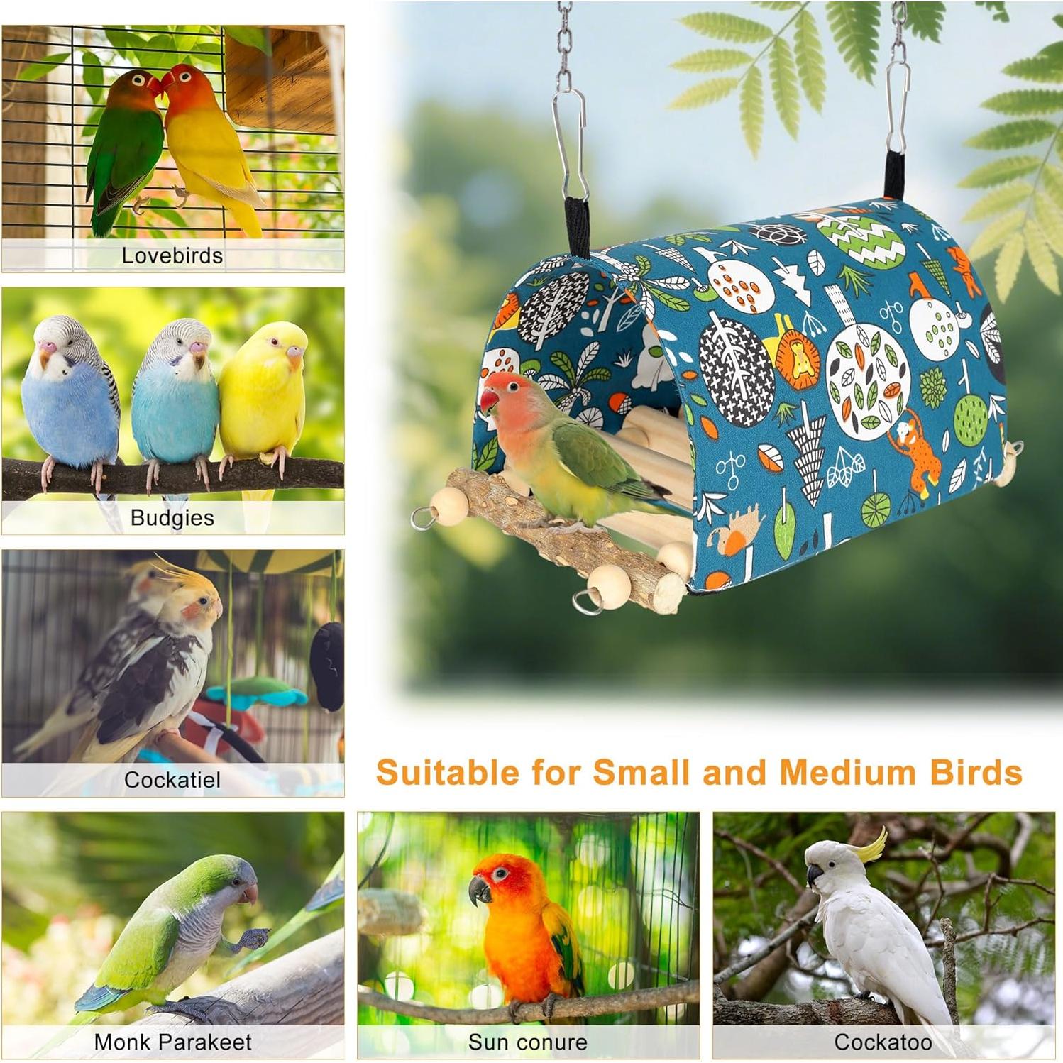 Cama Nido Colgante para Aves Timwaygo - Refugio Invierno