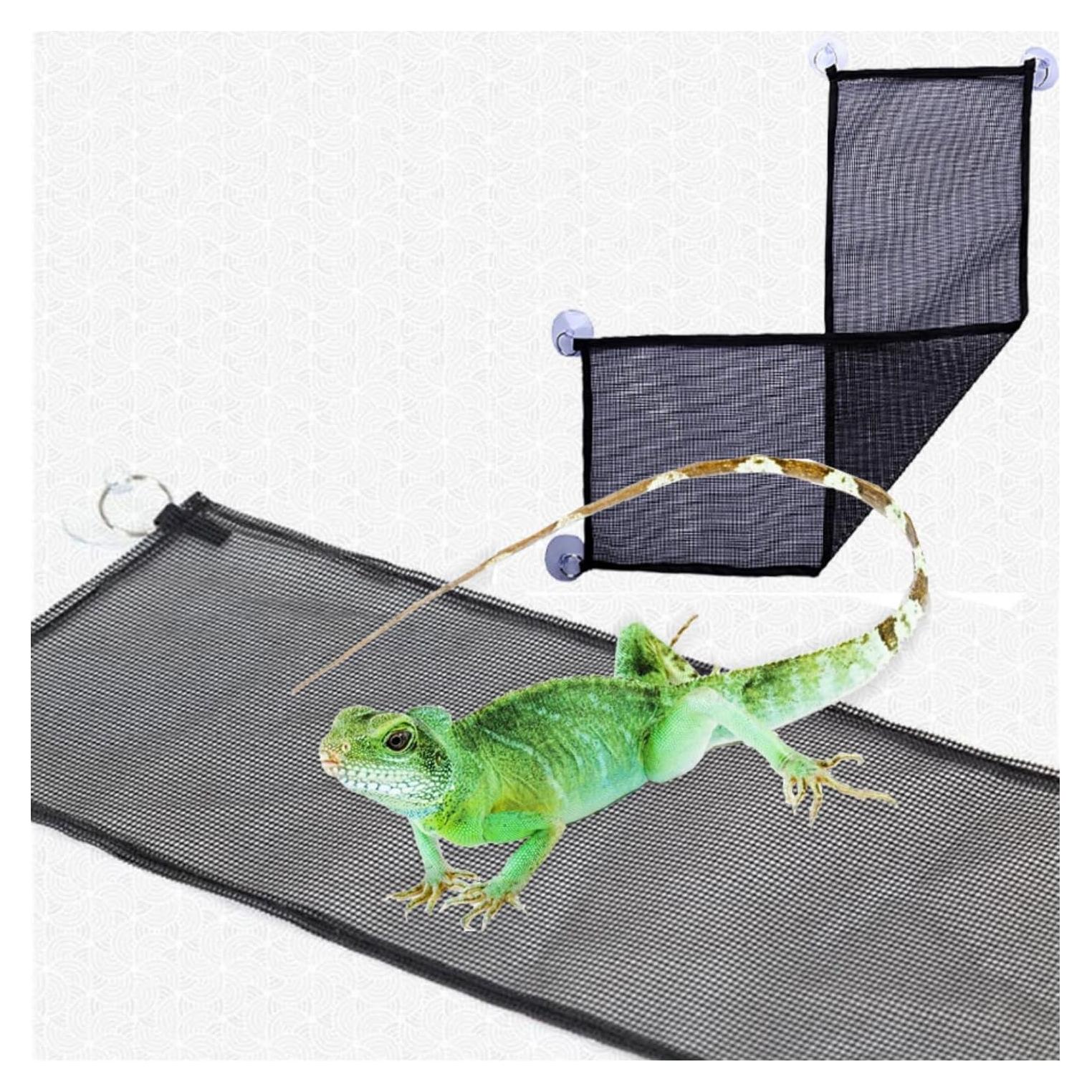 Hamaca para Reptiles Mytagos - 73.66x22.10 cm Negra