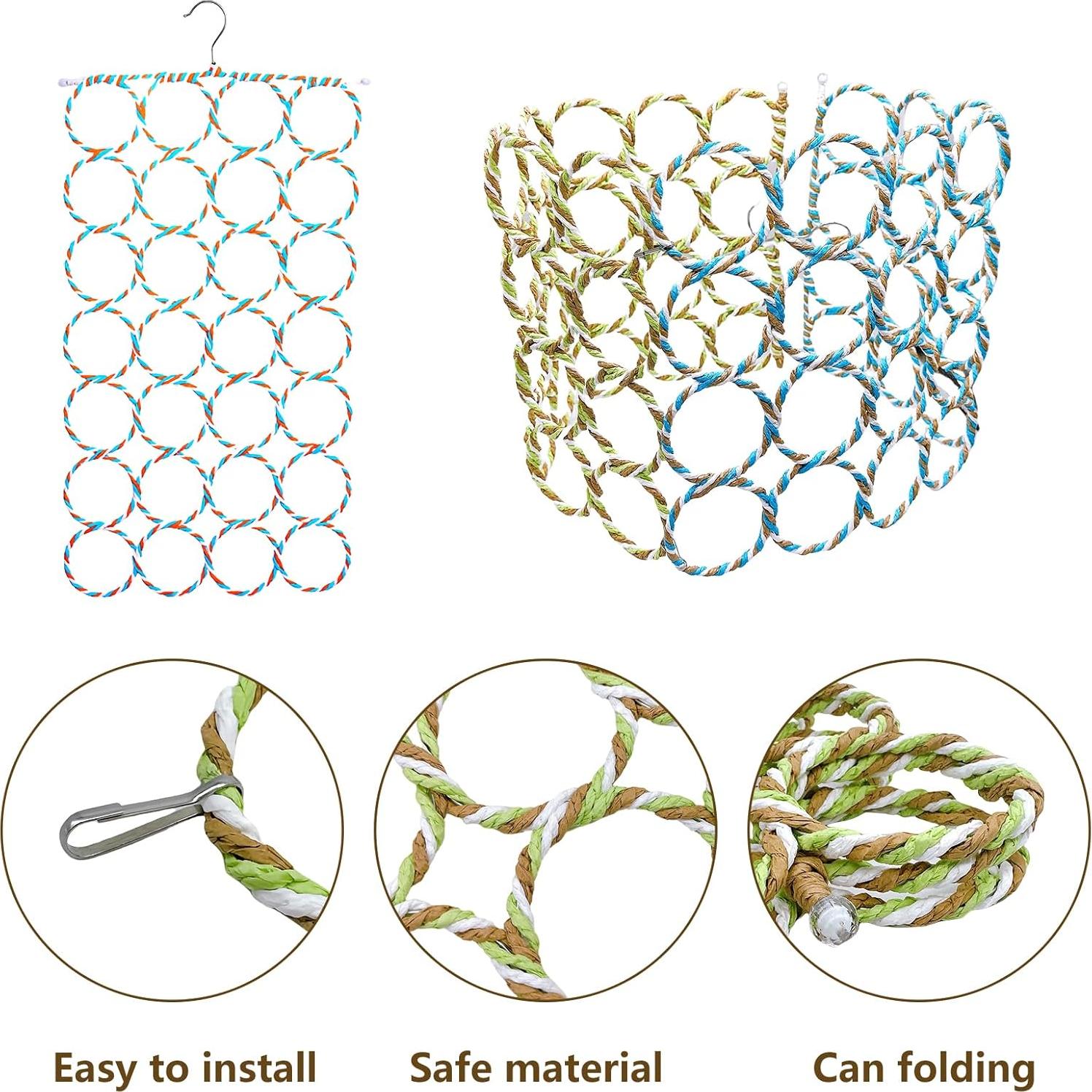 Red de Escalada para Pájaros Hamiledyi 35x60 cm 2 Pcs