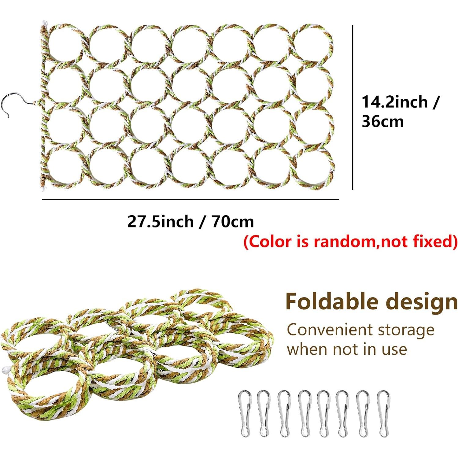 Red de Escalada para Pájaros Hamiledyi 35x60 cm 2 Pcs