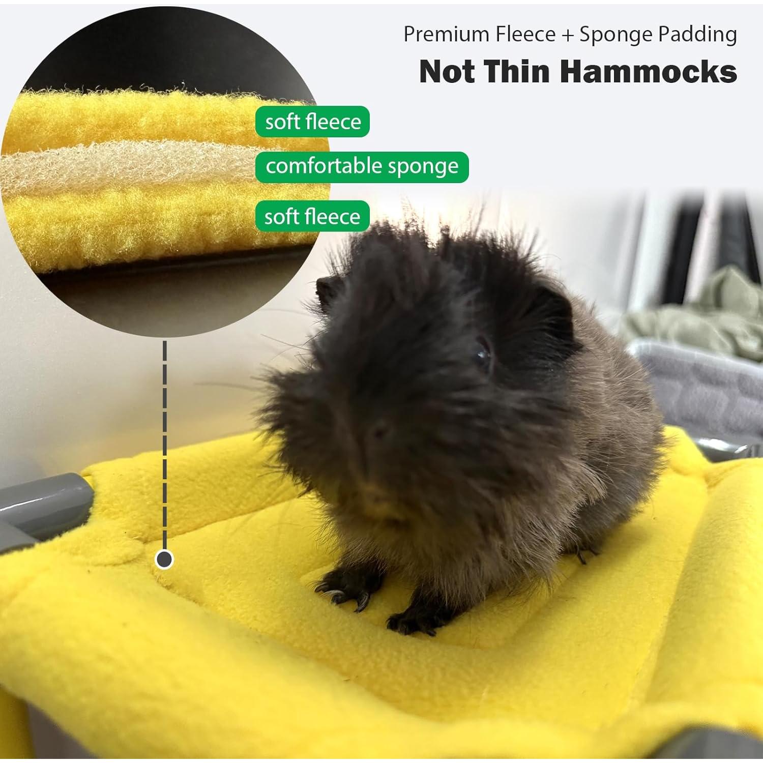 Cama de dos niveles Dozzopet para cobayas y pequeños animales