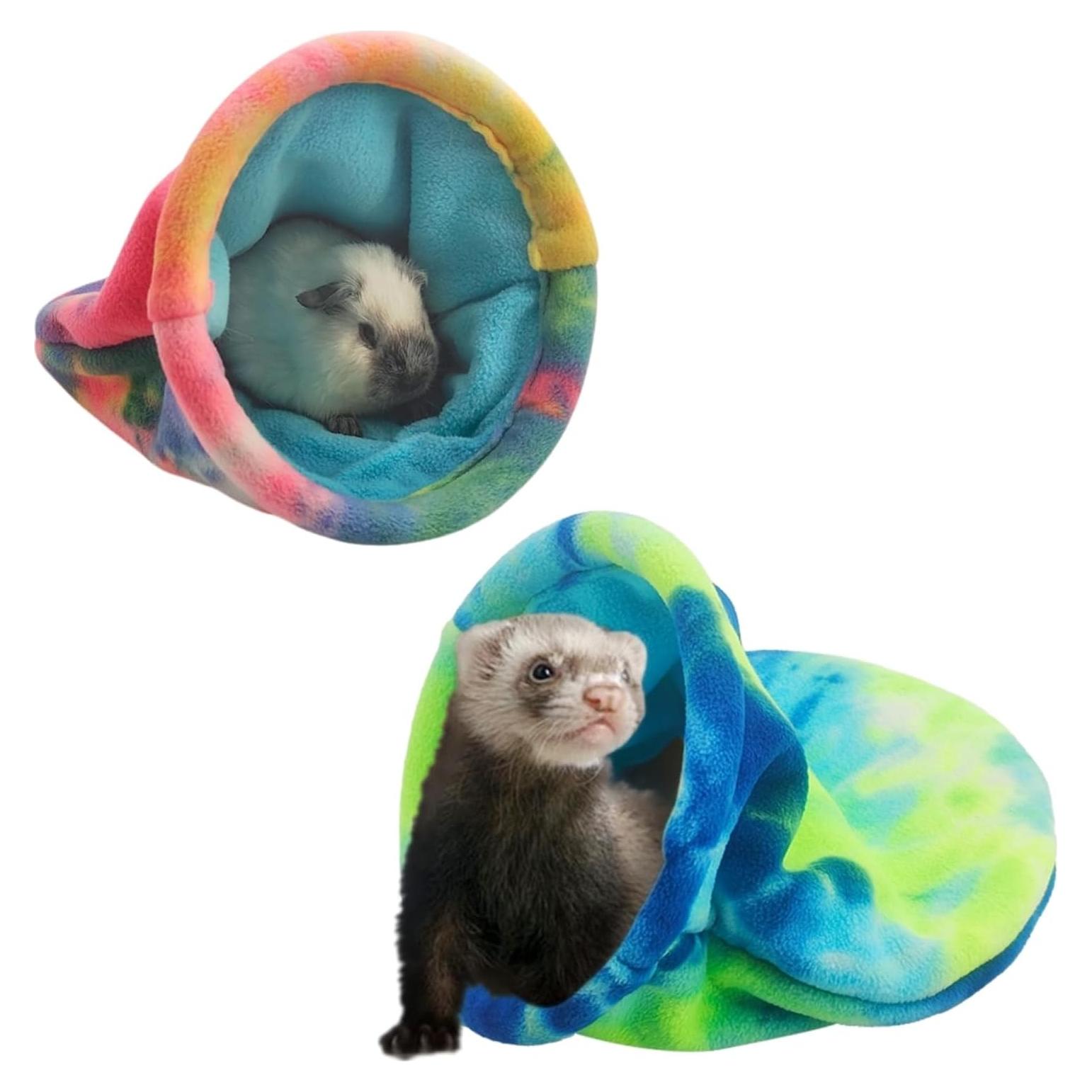 Paquete de 2 Sacos Acurrucamiento SEZDEKI Grande para Cobayas