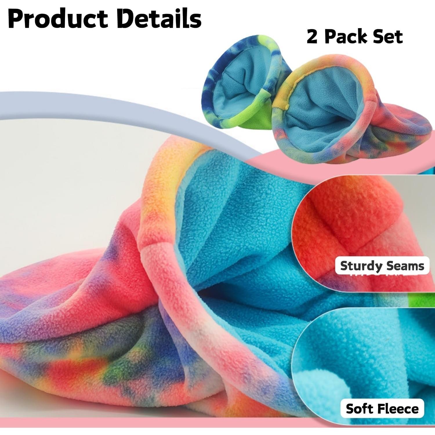 Paquete de 2 Sacos Acurrucamiento SEZDEKI Grande para Cobayas