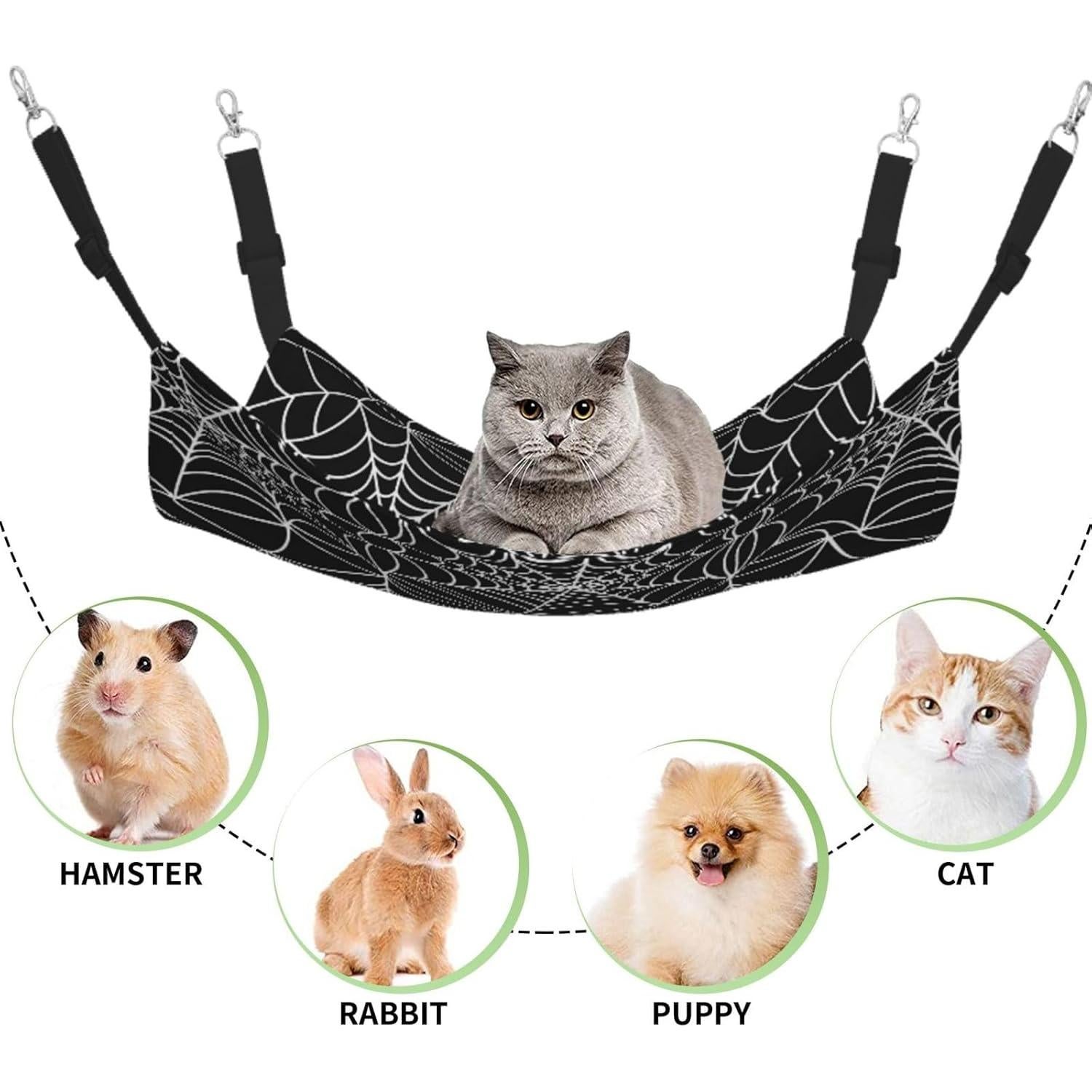 Hamaca Ajustable para Gatos GOAYETN Mediana 48x37cm