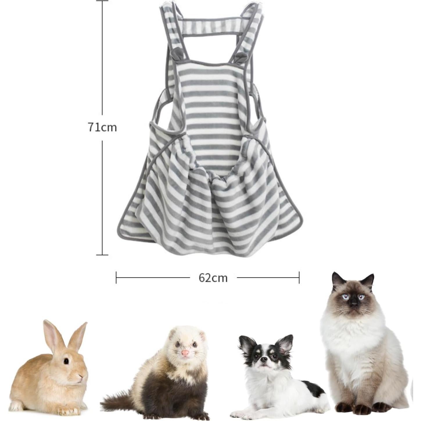 Bolsa de Transporte para Mascotas SEZDEKI Gris 62x70 cm