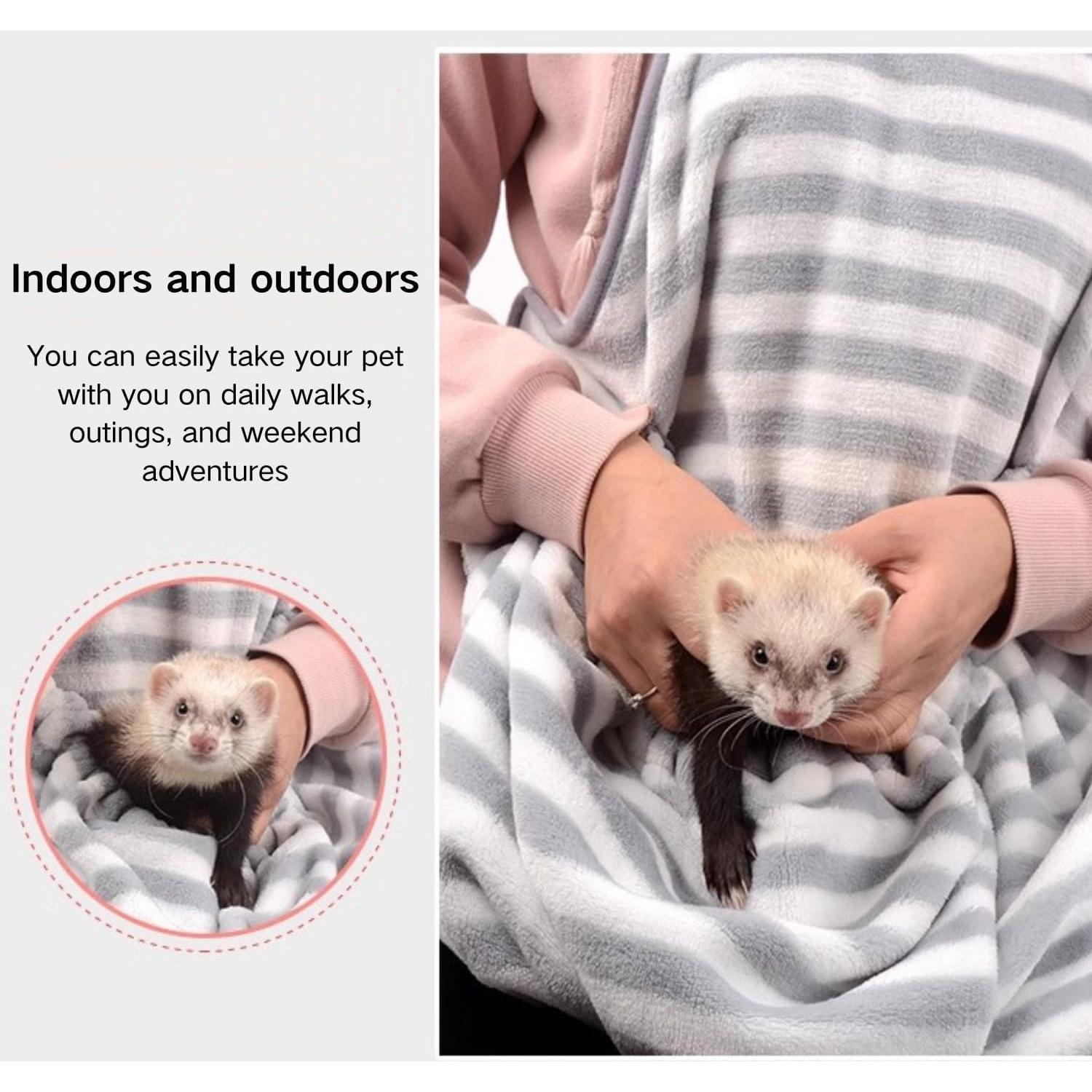 Bolsa de Transporte para Mascotas SEZDEKI Gris 62x70 cm